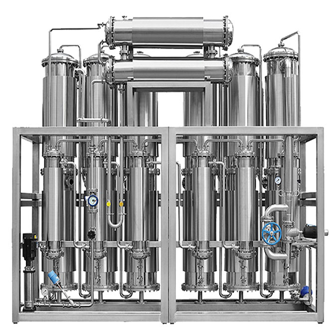注射水机100L、200L、300L、500L、1000L多效蒸馏水机