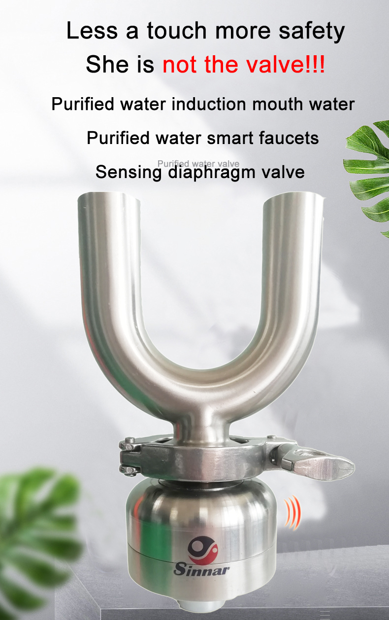 Medical sensor diaphragm valve